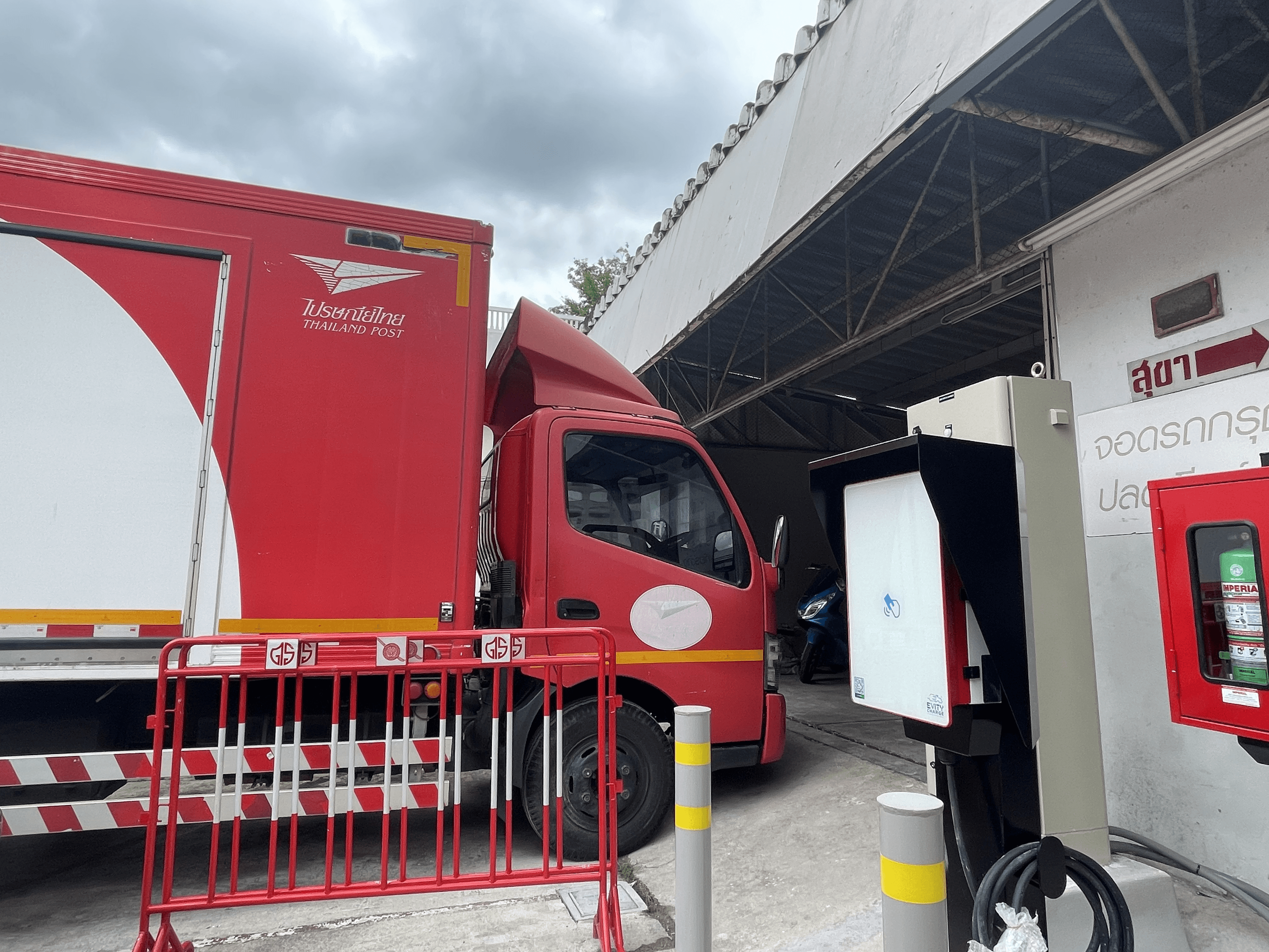 Thailand Post electric delivery truck