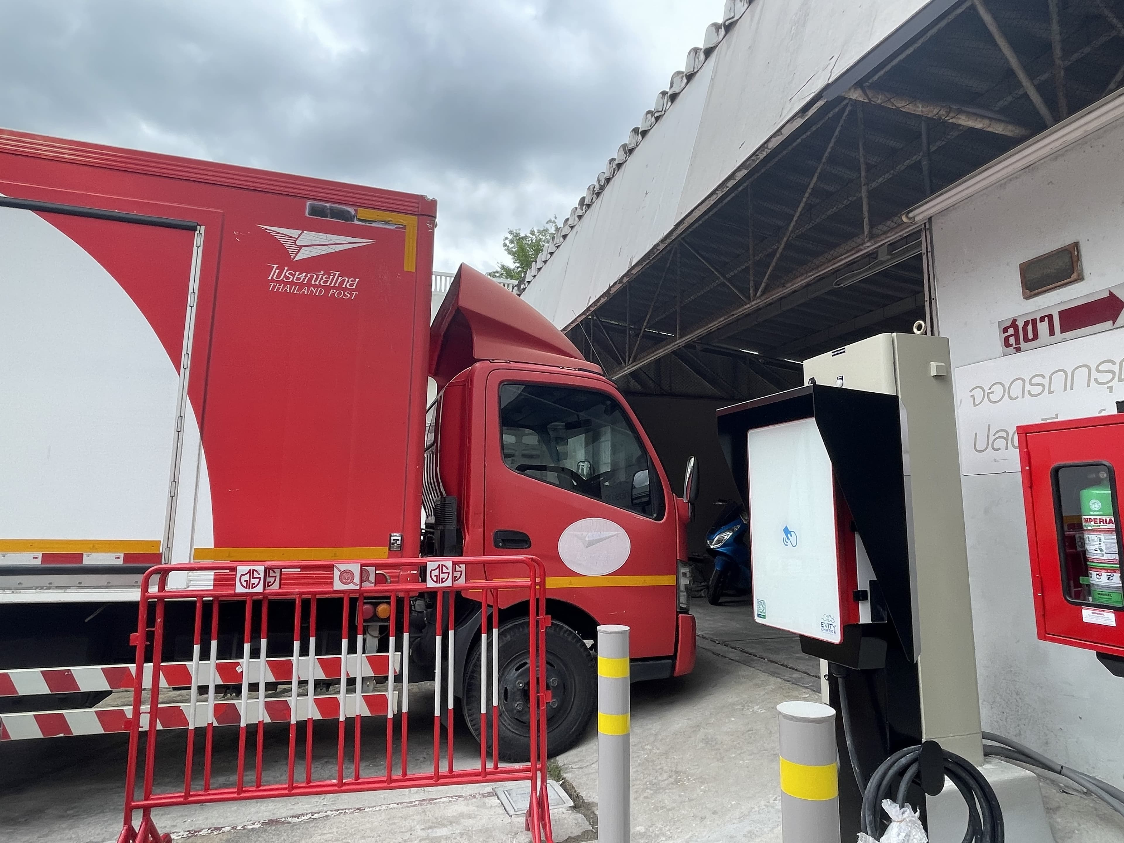 Thailand Post electric delivery truck
