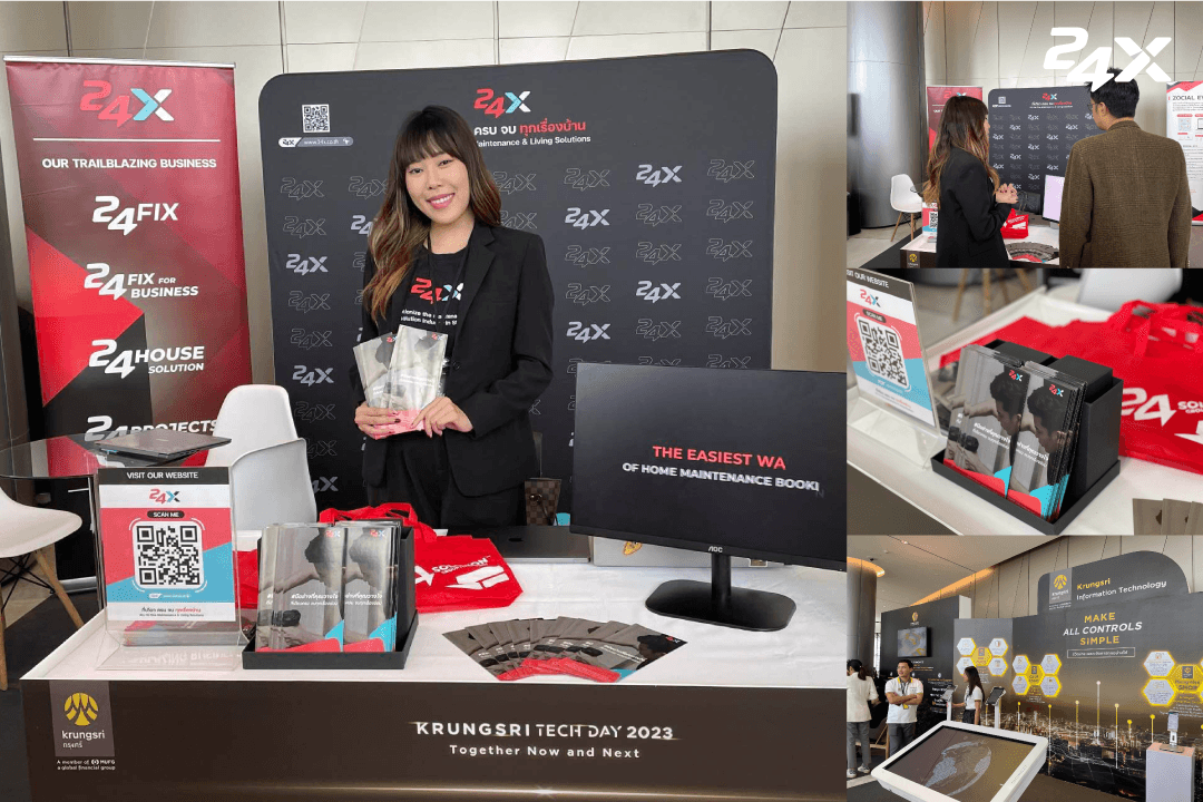 24X ร่วมงาน Krungsri Tech Day 2023: Together Now and Next